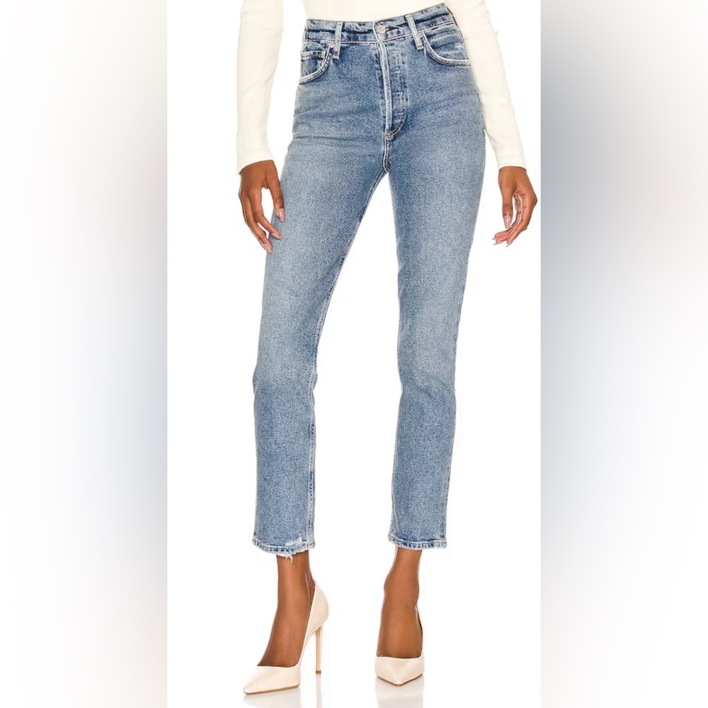 Citizens of Humanity Charlotte High Rise Straight Jeans Dresden